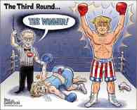 Trump Secound Round Winner