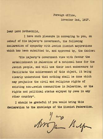 Balfour Declaration