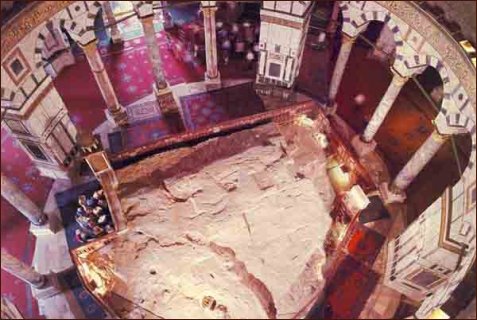 es Sakhra, the Dome of the Rock over the Most Holy Place