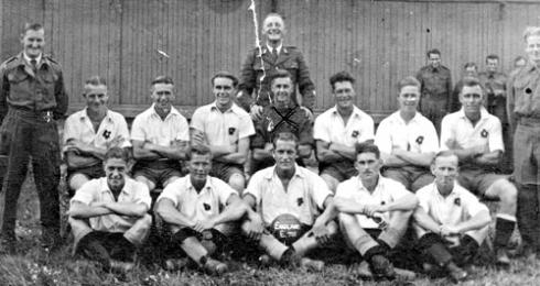 football at Auschwitz