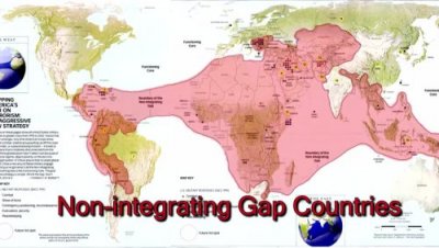 Non-integrating gap countries