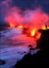 Kilauea volcano on Hawaii