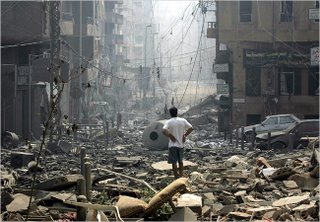 Israeli destruction in Lebanon
