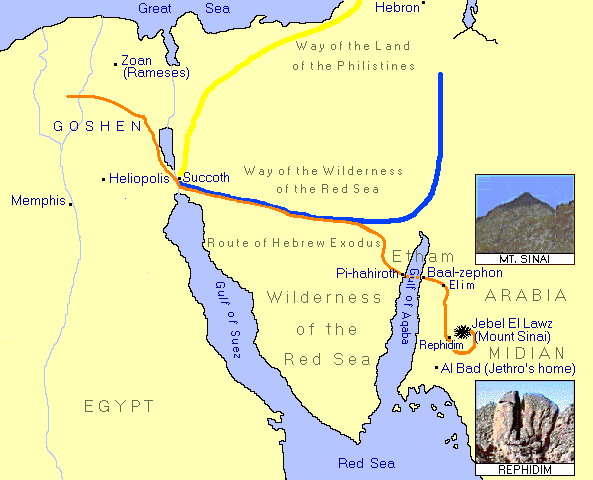 map Egypt