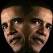 Two-faces Obama