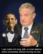 George Soros and his puppet Obama