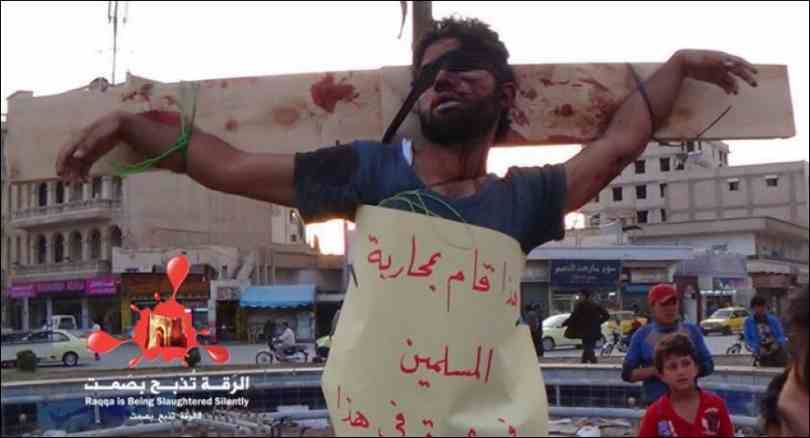 ISIS crucifixion