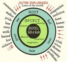 Our ten natural and one spiritual sense